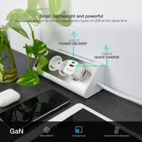 TooQ TQWC-GANQCPD30WT chargeur d'appareils mobiles Universel Blanc Secteur Charge rapide Intérieure - 4