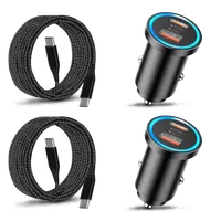 Chargeur Allume Cigare Gembird 1x USB-C + 1x USB-A 30W (Noir) - 2