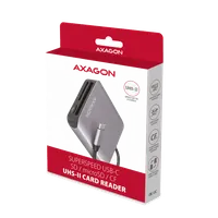 Axagon CRE-S3C lecteur de carte mémoire USB 3.2 Gen 1 (3.1 Gen 1) Type-C Gris - 9