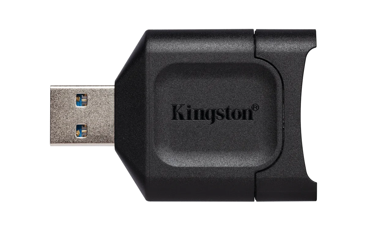 Kingston Technology MobileLite Plus lecteur de carte mémoire USB 3.2 Gen 1 (3.1 Gen 1) Type-A Noir