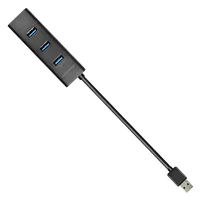 Axagon HUE-S2B hub & concentrateur USB 3.2 Gen 1 (3.1 Gen 1) Type-A 5000 Mbit/s Noir - 10