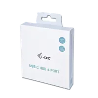 i-tec Metal USB-C HUB 4 Port - 4