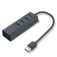 i-tec Metal USB 3.0 HUB 3 Port + Gigabit Ethernet Adapter