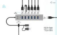 i-tec USB-C/USB-A Charging Metal HUB 7 Port - 3