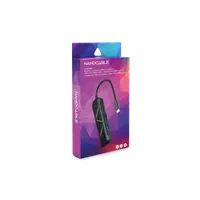 Nanocable 10.16.0501 station d'accueil Avec fil USB 3.2 Gen 1 (3.1 Gen 1) Type-C Noir - 3