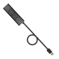 Axagon HUE-S2BL hub & concentrateur USB 3.2 Gen 1 (3.1 Gen 1) Type-A 5000 Mbit/s Noir - 4