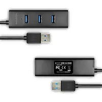 Axagon HUE-S2BL hub & concentrateur USB 3.2 Gen 1 (3.1 Gen 1) Type-A 5000 Mbit/s Noir - 7