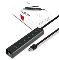Axagon HUE-SA7BP hub & concentrateur USB 3.2 Gen 1 (3.1 Gen 1) Type-A 5000 Mbit/s Noir - 2