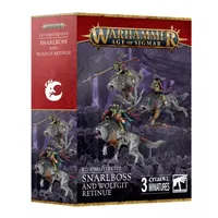 Warhammer AoS - Gloomspite Gitz Grogneboss et Suite de Vils-Leus