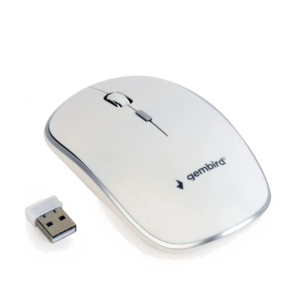 Souris sans fil Gembird (Blanc)