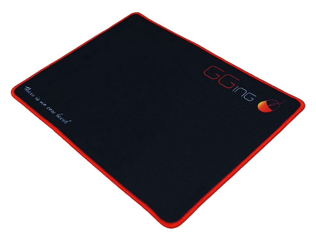Tapis de souris Gamer Gembird - Taille M (Noir/Rouge)
