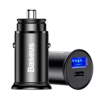 Chargeur de voiture Allume Cigare Baseus 2xUSB 24W Noir (2,4A) - 3