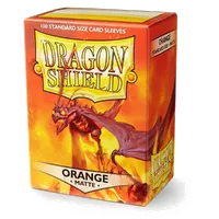 Lot de 100 Sleeves Dragon Shield Matte (Orange)