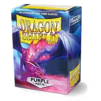 Lot de 100 Sleeves Dragon Shield Matte (Purple)