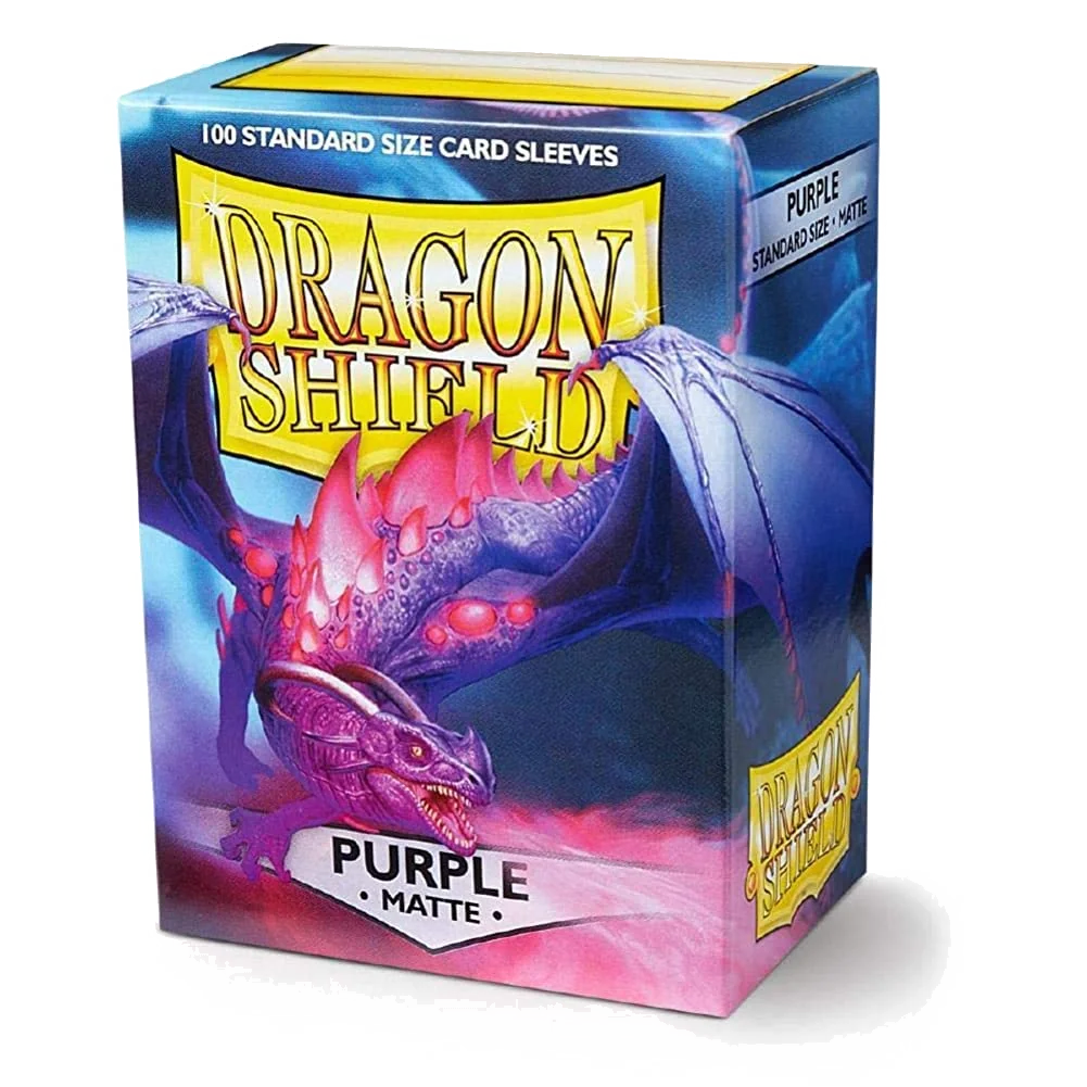 Lot de 100 Sleeves Dragon Shield Matte (Purple)
