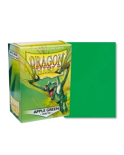 Lot de 100 Sleeves Dragon Shield Matte (Apple Green)