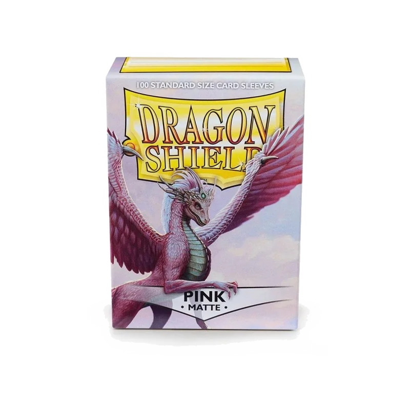 Lot de 100 Sleeves Dragon Shield Matte (Pink)