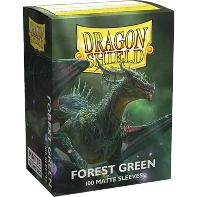 Lot de 100 Sleeves Dragon Shield Standard Size (Forest Green)
