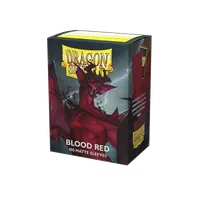 Lot de 100 Sleeves Dragon Shield Matte (Blood Red)