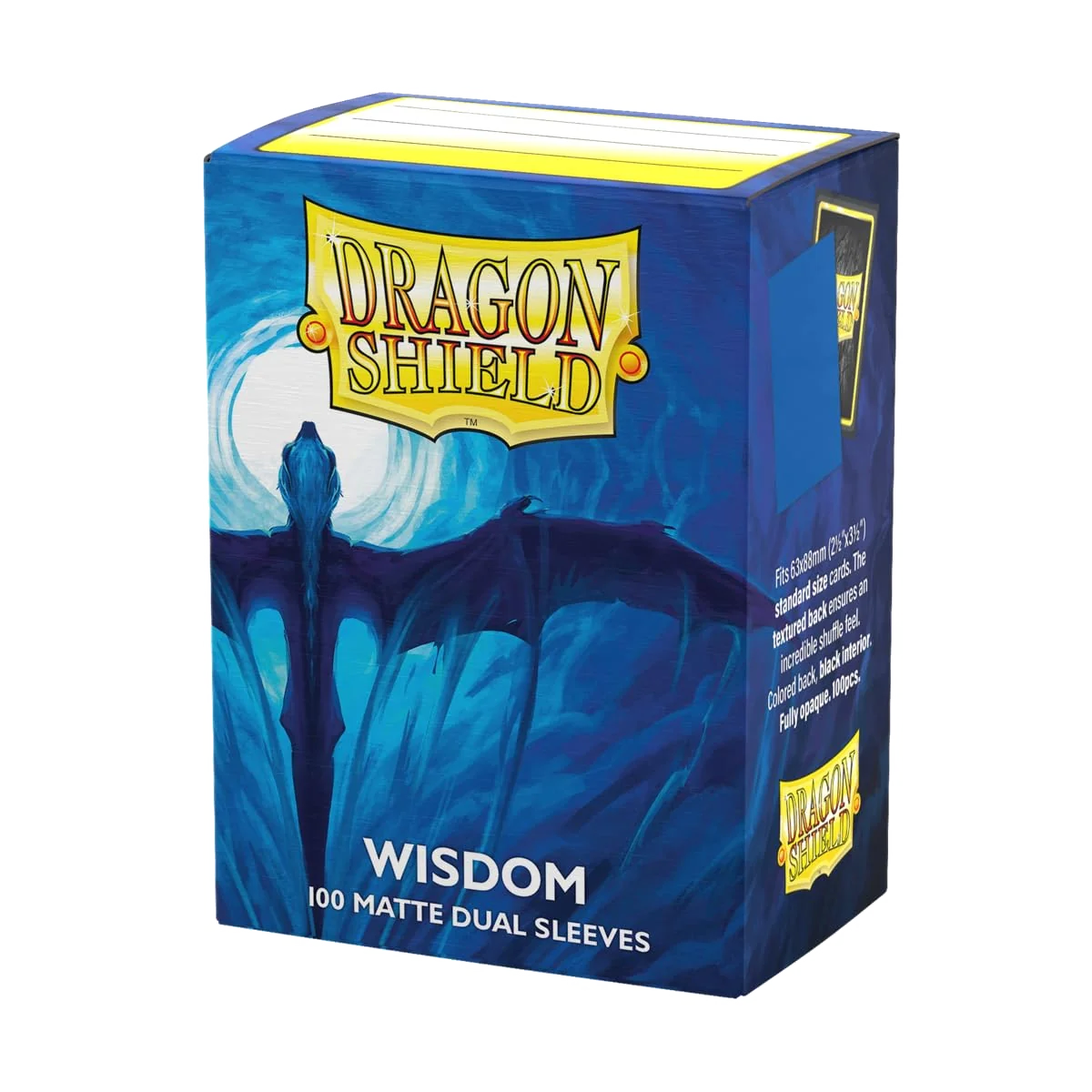 Lot de 100 Sleeves Dragon Shield Dual Matte (Wisdom)