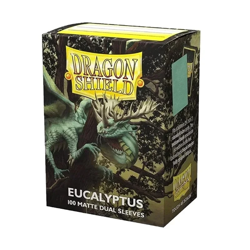 Lot de 100 Sleeves Dragon Shield Dual Matte (Eucalyptus Lehel)