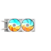 GIGABYTE GAMING 240 ICE Refroidisseur Liquide pour CPU - 2x120mm Ventilateurs ARGB, mécanisme d’emboîtement coulissant, DAISY-CHAIN, Compatible Intel LGA 1851 et AMD AM5 - 3