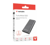 Verbatim TurboMetal SSD USB4 4TB 4 To USB Type-C USB4 Gen 2x2 Argent - 1