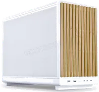 Boitier Mini Tour Micro ATX Lian-Li A3-mATX (Blanc/Marron) - 1