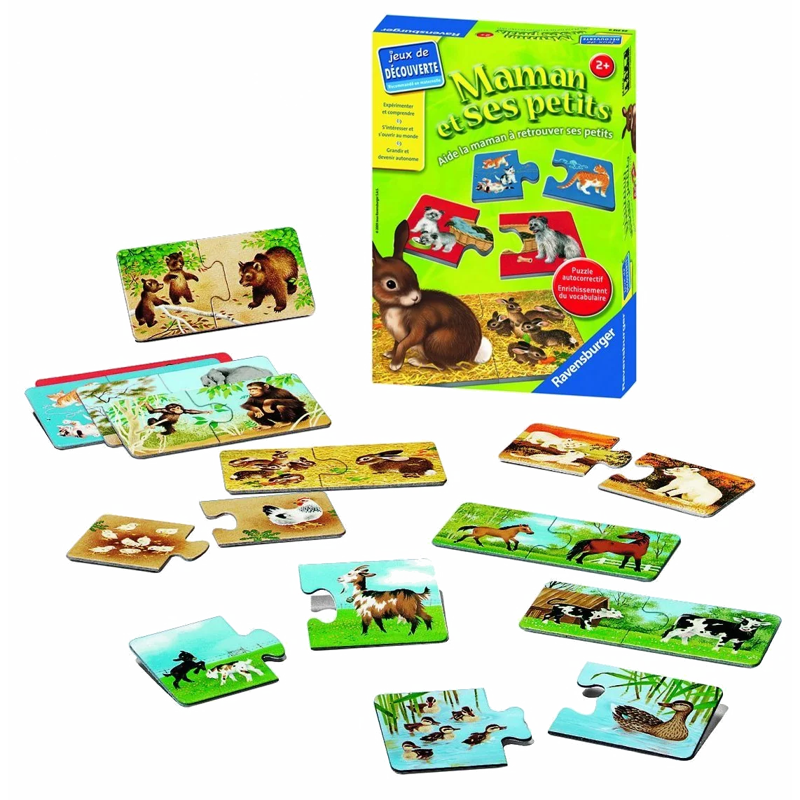 Puzzle Ravensburger Maman et Ses Petits