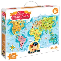 Puzzle CzuCzu Mapa Swiata (260 pièces)