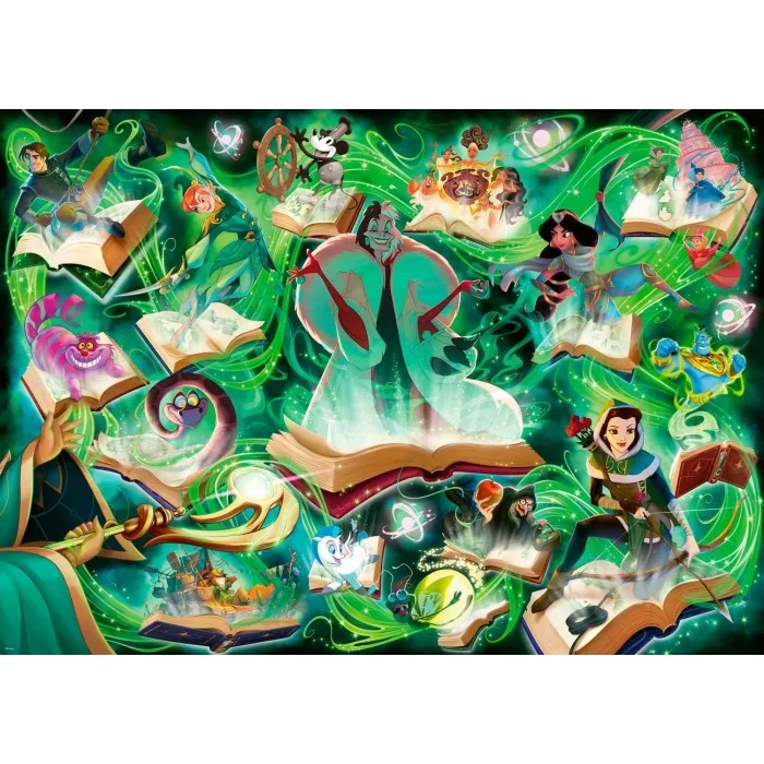 Puzzle Ravensburger - Disney Lorcana Emeraude (1000 pièces)