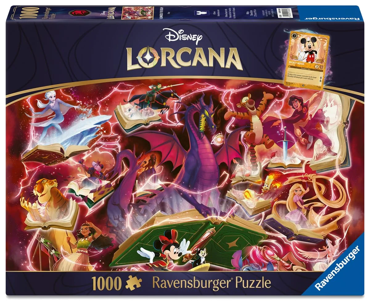 Puzzle Ravensburger - Disney Lorcana Rubis (1000 pièces)