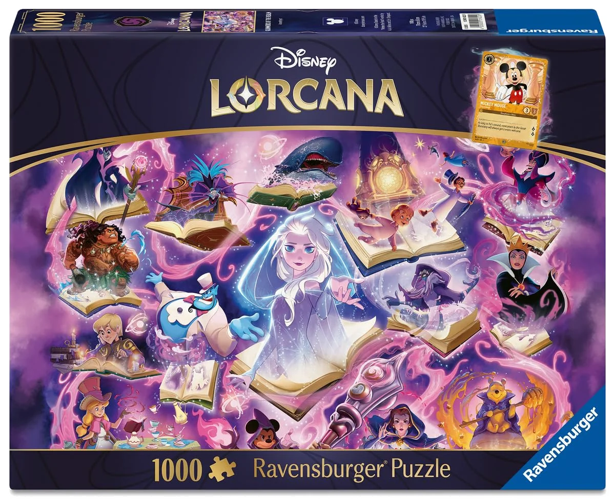 Puzzle Ravensburger - Disney Lorcana Améthyste (1000 pièces)