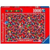 Puzzle Ravensburger - Challenge : Mario (1000 pièces)