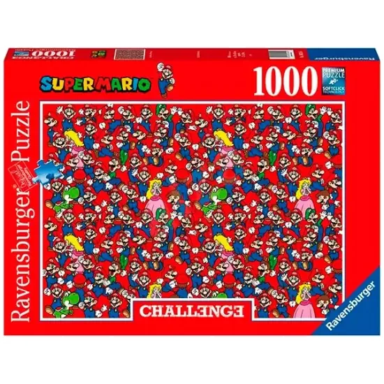 Puzzle Ravensburger - Challenge : Mario (1000 pièces)