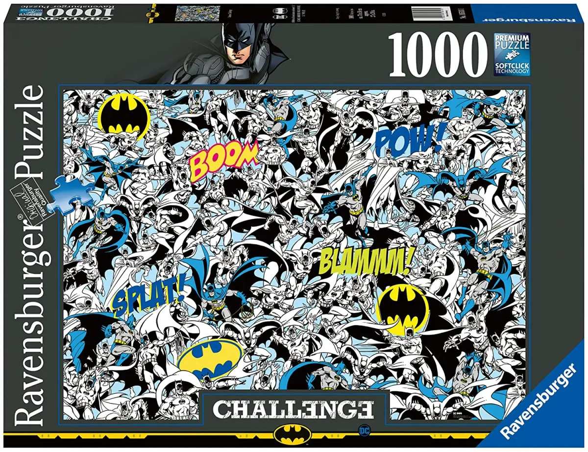 Puzzle Ravensburger - Challenge : Batman (1000 pièces)