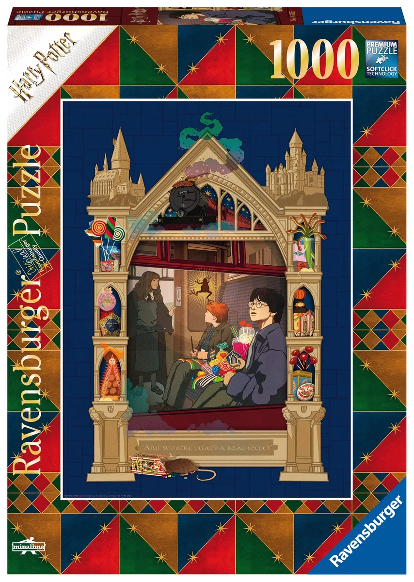 Puzzle Ravensburger - Harry en Route vers Poudlard (1000 pièces)
