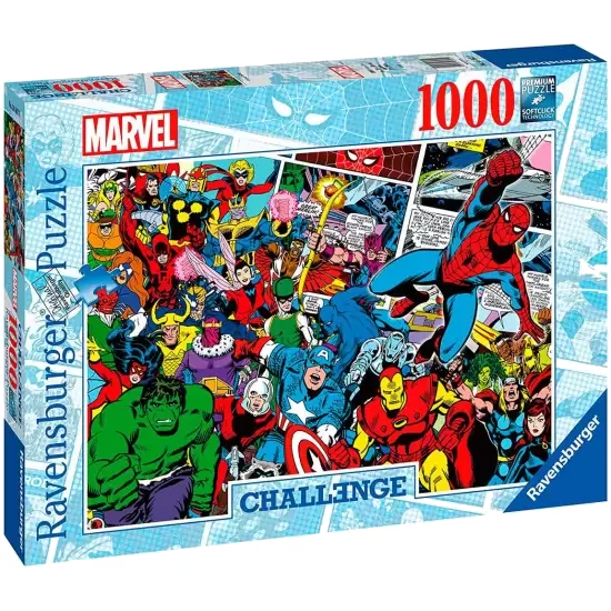 Puzzle Ravensburger - Challenge : Marvel (1000 pièces)