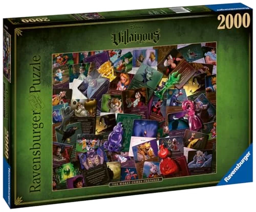 Puzzle Ravensburger Villainous : Méchants (2000 pièces)