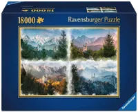 Puzzle Ravensburger - Un Château au Fil des Saisons XXL  (18000 pièces)