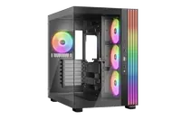 be quiet! Light Base 600 LX Blanc | Boîtier PC ARGB vitré, Mini ITX / Micro ATX / ATX, 4 ventilateurs Light Wings 120 mm PWM