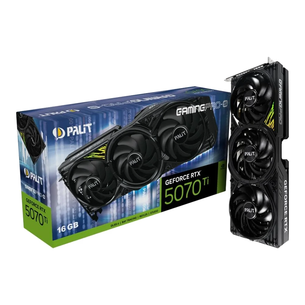Carte Graphique Palit GeForce RTX 5070 Ti GamingPro-S