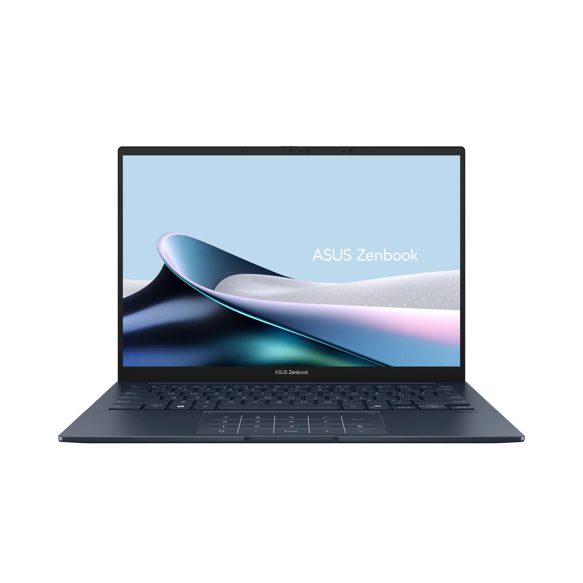 ASUS Zenbook 14 OLED UX3405CA-DICSU752X Intel Core Ultra 9 285H Ordinateur portable 35,6 cm (14") Écran tactile WUXGA 32 Go LPDDR5x-SDRAM 1 To SSD Wi-Fi 7 (802.11be) Windows 11 Pro Bleu