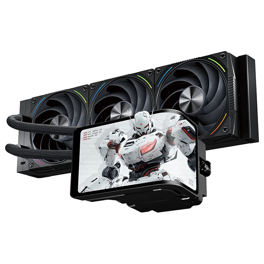 Kit Watercooling AIO Thermalright Rainbow Vision 360 Turbo RGB - 360mm (Noir)
