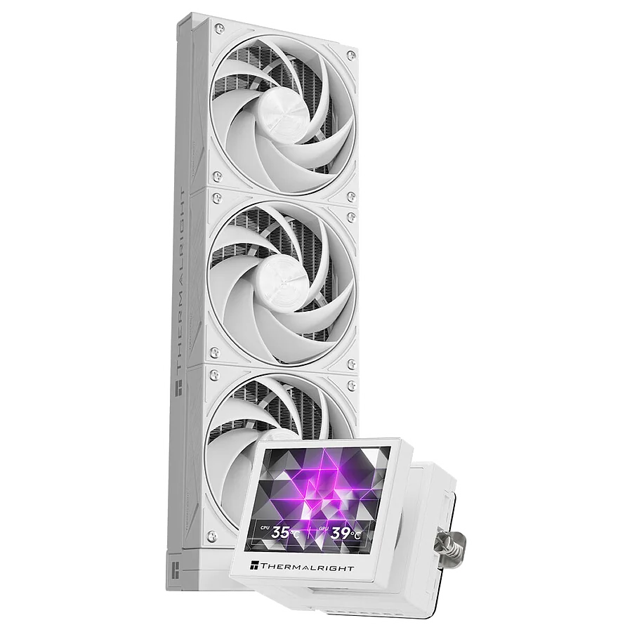 Kit Watercooling AIO Thermalright Rainbow Vision 360 Turbo RGB - 360mm (Blanc)