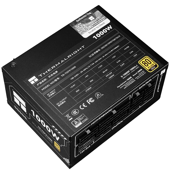 Alimentation ATX Thermalright SP - 1000W (Noir)