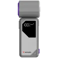 Verbatim Cool 'n' Go AirJet Gris, Violet Ventilateur portable - 5