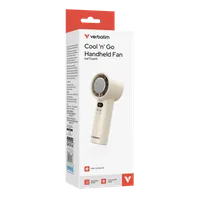 Verbatim Cool 'n' Go Ice Touch Argent, Blanc Ventilateur portable - 5