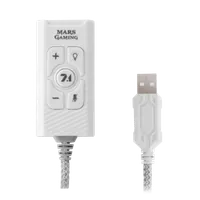 Mars Gaming MSC2W carte sons 7.1 canaux USB - 1