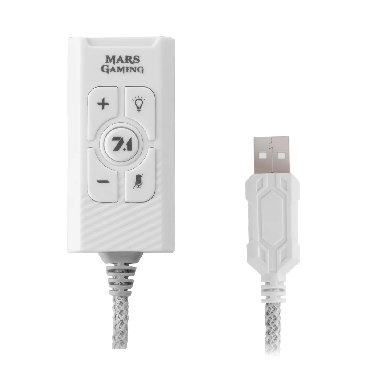 Mars Gaming MSC2W carte sons 7.1 canaux USB